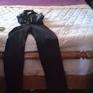 Body Central Black Jumpsuit